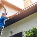 gutter cleaning in the Fall