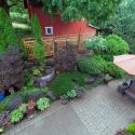 Backyard landscape sanctuary