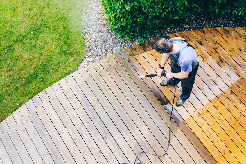power washing your outdoor area